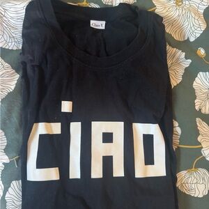 Clare V Black T-Shirt